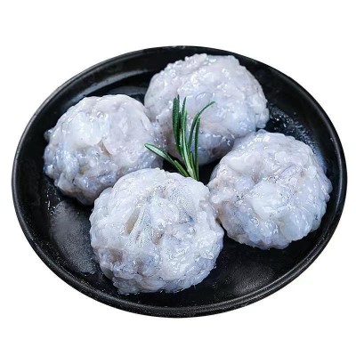 【北海工厂】5A高端青虾滑手工150g火锅食材鲜虾纯虾滑95整箱批发图4