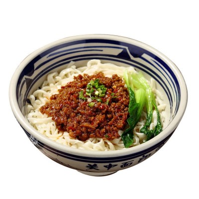 孤狼速食粉面浇头预制包半成品臊子面牛肉面炸酱面腊汁肉油泼辣子图5