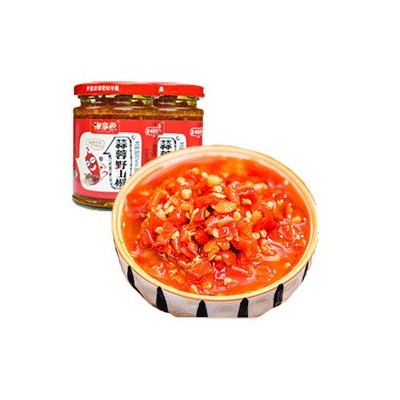 无防腐剂健康辣椒酱不额外添加科技狠活小米辣酱野山椒蒜蓉辣酱  1件图5