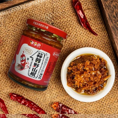 无防腐剂健康辣椒酱不额外添加科技狠活小米辣酱野山椒蒜蓉辣酱  1件图4