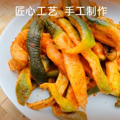 潍坊水果萝卜干好吃脆爽下饭香辣五香两种口味山东特产辣脆味十足 3袋图2