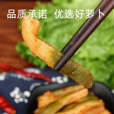 潍坊水果萝卜干好吃脆爽下饭香辣五香两种口味山东特产辣脆味十足 3袋图4