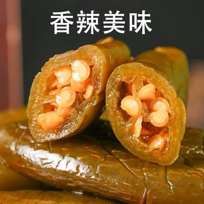 爆辣港椒即食咸菜油泡辣椒腌辣椒开胃泡菜佐餐下饭菜酱菜酱油辣椒图3