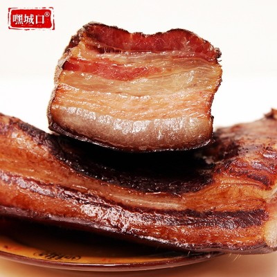 城口五花老腊肉批发源头厂家直销香肠农家烟熏腊猪脚排骨重庆特产图2