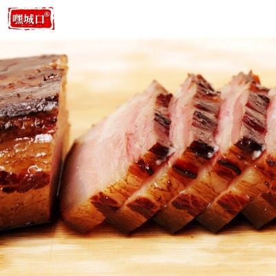 城口五花老腊肉批发源头厂家直销香肠农家烟熏腊猪脚排骨重庆特产图5