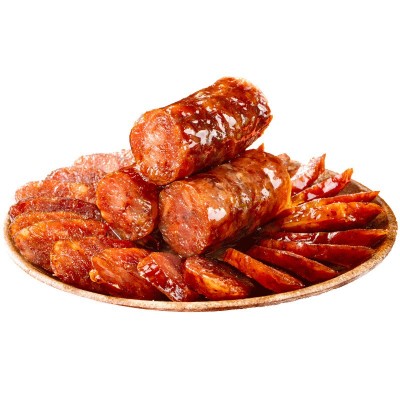 羌大爷四川麻辣香肠烟熏五花后腿腊肉二刀肉工厂直营一件代发批发图4