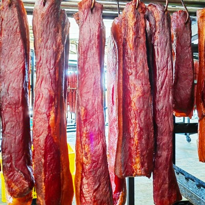 定制 里脊腊肉柴火烟熏瘦肉正宗农家自制四川特产全瘦肉条1件代发图4