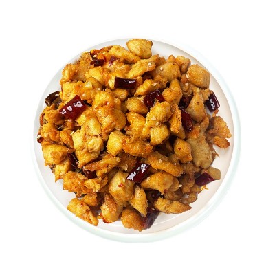 川香辣子鸡预制料理包外卖冷冻半成品快手菜100g*10袋冷冻锁鲜图5