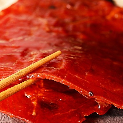 好好牌厦门特产原切猪肉薄片肉脯5斤袋装20斤整箱代发休闲零食图3