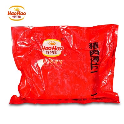 好好牌厦门特产原切猪肉薄片肉脯5斤袋装20斤整箱代发休闲零食图5
