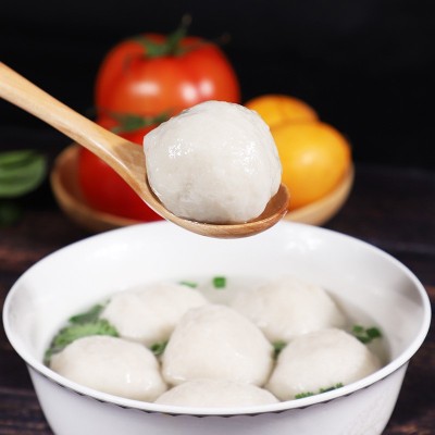 厂家直供蔚源鳗鱼丸500g福州特产火锅关东煮速冻鱼丸独立包装图3