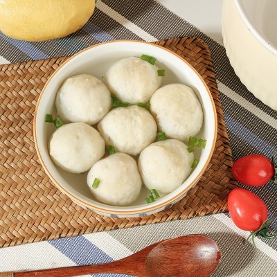 厂家直供蔚源鳗鱼丸500g福州特产火锅关东煮速冻鱼丸加工批发图3