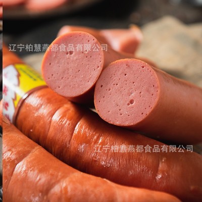 柏慧燕都食品东北特产六号肠风味小吃老式鸡肉肠厂家不低于750g图2