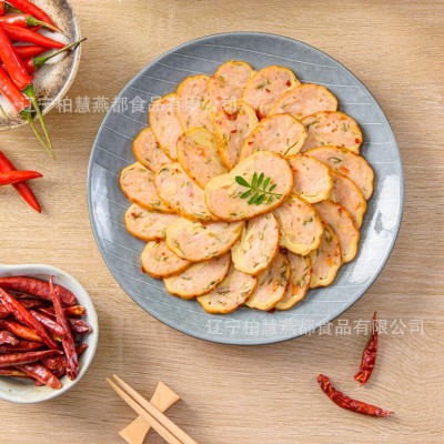 柏慧豆皮肉卷鸡肉辣味零食早网红食品零食代餐即食小吃180g图2