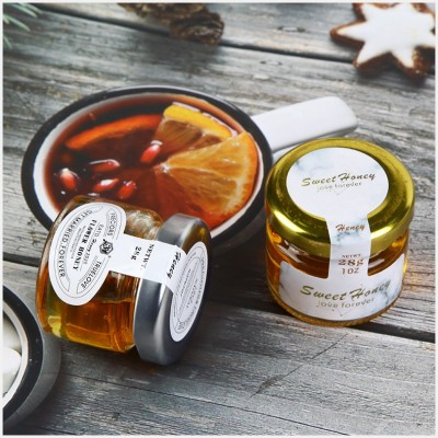 婚礼喜蜜 结婚伴手礼 蜂蜜成品小瓶婚礼用品批发28克 50克图3