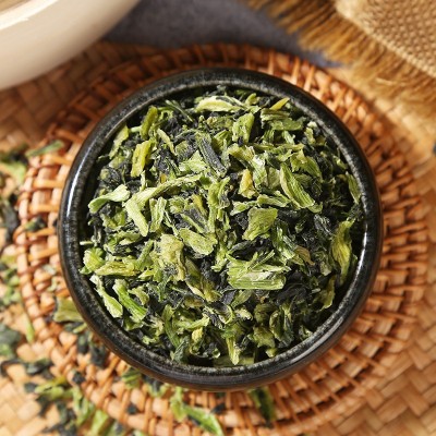 脱水青梗菜厂家供应小青菜干菜包馅料方便面配料脱水蔬菜青菜叶梗图2