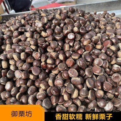 批发 糖炒栗子 迁 西3113品种 感香甜软糯 售后完善