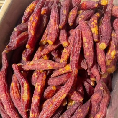 带皮红瑶蜜薯干地瓜干 散装不加糖低脂零食 红薯干批发厂家直销图3