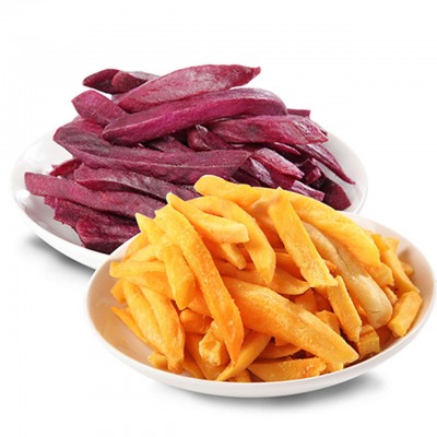 香酥脆红薯条紫薯条 地瓜干休闲食品小零食礼包地瓜干脆片 批发图5