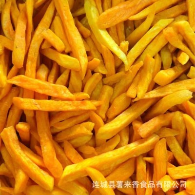 批发20斤/箱连城地瓜干香酥红薯脆条原味地瓜干红薯干香脆薯干图3