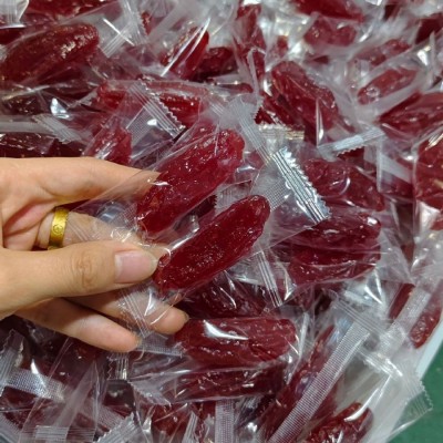 代发包邮紫薯仔30颗水晶红薯仔地瓜干红薯干紫薯干糖果独立包装图2