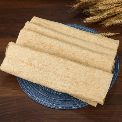 正宗山东煎饼全麦煎饼临沂小麦粗粮杂粮特产煎饼卷开袋即食早餐图3