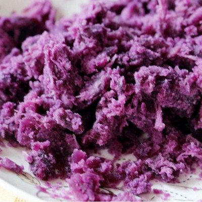 厂家供应现货原料紫薯泥 冷冻紫薯泥 速冻紫薯点心紫薯粥原料图4