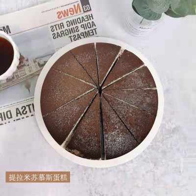 提拉米苏慕斯蛋糕500g方形30切糕点冰激淋甜品冷冻小吃商用批发图2