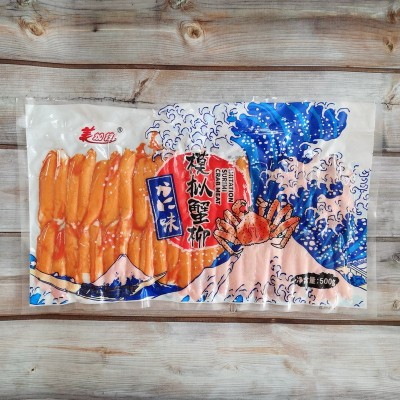 美加佳力二味速冻模拟蟹柳松叶腿肉日本料理海鲜水产即食蟹棒图2