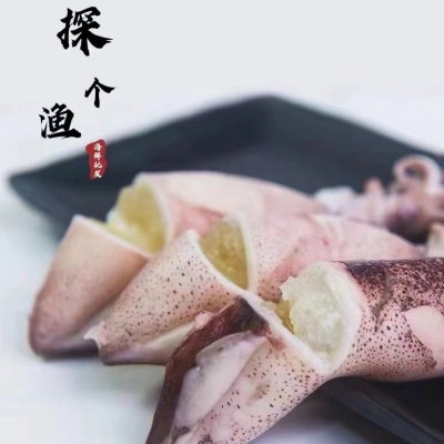 东山岛带籽鱿鱼海兔带饭母管有蛋鱿鱼速冻保鲜灯照鱿鱼满籽笔管鱼