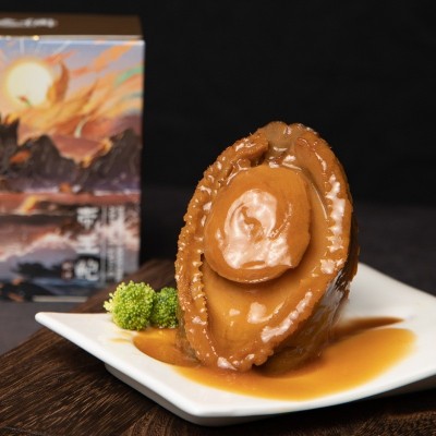 鲍汁帝王鲍鱼180克/1粒3头大鲍鱼2头鲍 常温即食餐饮商用会所酒店图3