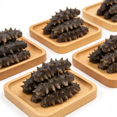 源头批发 大连海参刺参辽参蒸发高端即食速食鲜食营养好底播参源图5