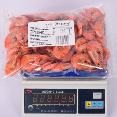 烤虾干炭烤不添加盐海鲜中号对虾淡干即食小吃补钙散装500g图2