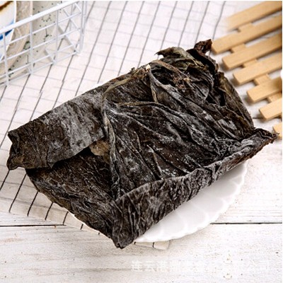 厂家直销自晒批发无沙海带干货90公分长去边去梢新海带板500克图3