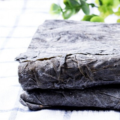 厂家直销自晒批发无沙海带干货90公分长去边去梢新海带板500克图4