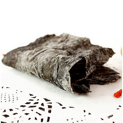 厂家直销自晒批发无沙海带干货90公分长去边去梢新海带板500克图5