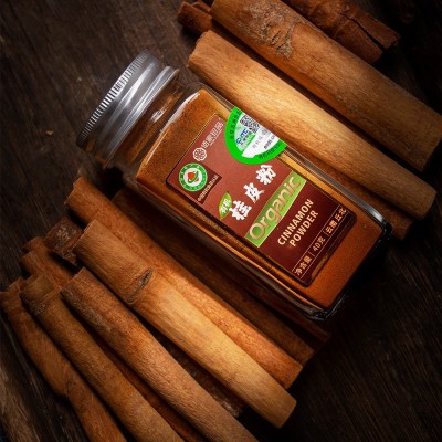 有机桂皮粉食品甄选好食材烧烤调味料玻璃瓶精装小瓶装40克香料图3