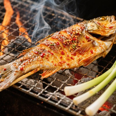 烤鱼酱香辣蒜香泡椒味腌鱼料餐饮饭店小吃摊家用加工定制烤鱼酱图2