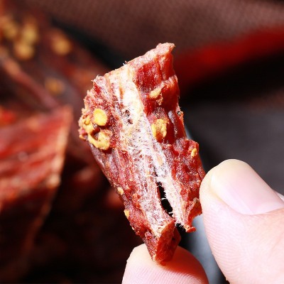 牛肉干风干牛肉手撕厂家猪肉干鸭肉干食品零食批发散装零售牛肉干图3