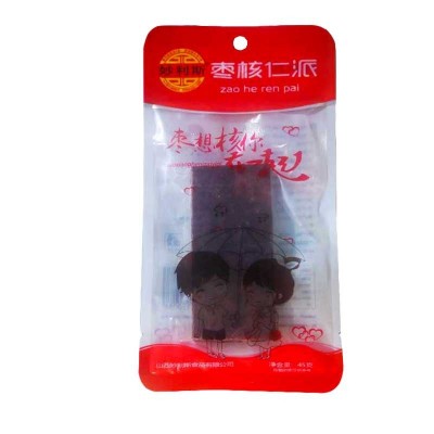 红枣夹核桃 枣仁派 枣夹核桃枣加核桃仁红枣零食厂家批发一件代发图3