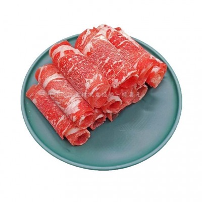 和牛雪花 7.14斤肥牛雪花牛肉谷饲原切肉砖肥牛片卷 冷冻火锅牛肉图4