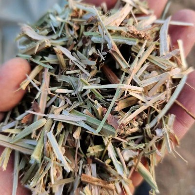 现货供应花生秧草捆青贮饲料压块花生秧压块秸秆草料植物性干草料