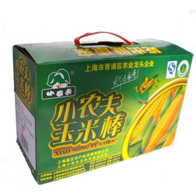 黄糯玉米棒真空包装200克单穗盒装玉米棒甜糯批发真空锁鲜图4