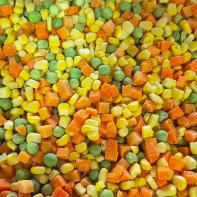 速冻什锦蔬菜 商用三色冷冻青豆胡萝卜玉米粒炒饭轻食沙拉蔬菜图4