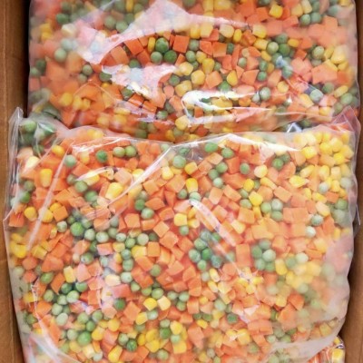 速冻什锦蔬菜 商用三色冷冻青豆胡萝卜玉米粒炒饭轻食沙拉蔬菜图5