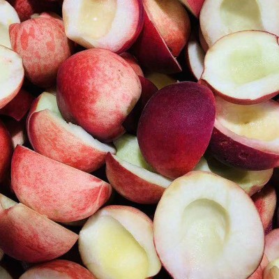 速冻水蜜桃冷冻水蜜桃肉春雪水蜜桃瓣果汁果酱烘焙原料黄桃鲜果图2