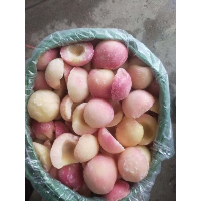 速冻水蜜桃冷冻水蜜桃肉春雪水蜜桃瓣果汁果酱烘焙原料黄桃鲜果图3