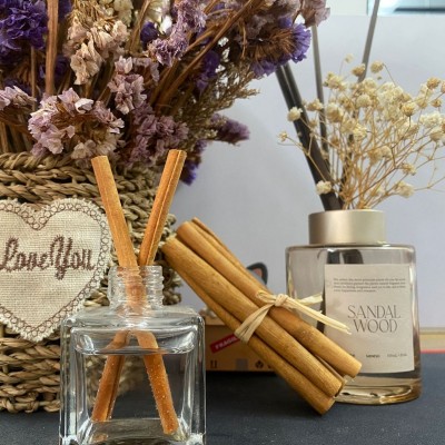 精品广西烟桂肉桂桂皮产地直营批发肉桂棒香薰扩香咖啡红酒装饰品图4