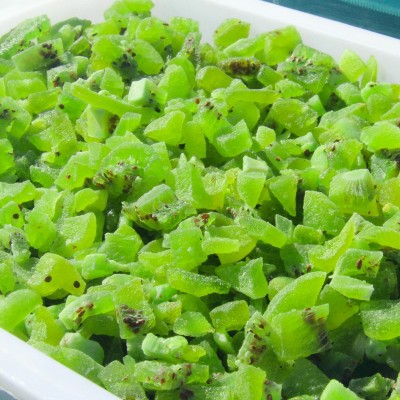 猕猴桃丁奇异果丁 蛋糕水果茶即食麦片3毫米5毫米猕猴桃粒图4