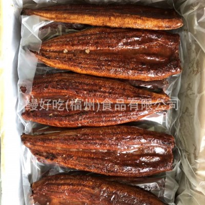 日式料理裸鳗整条鳗鱼寿司蒲烧鳗鱼冷冻烤鳗鱼饭50P/10KG厂家批发